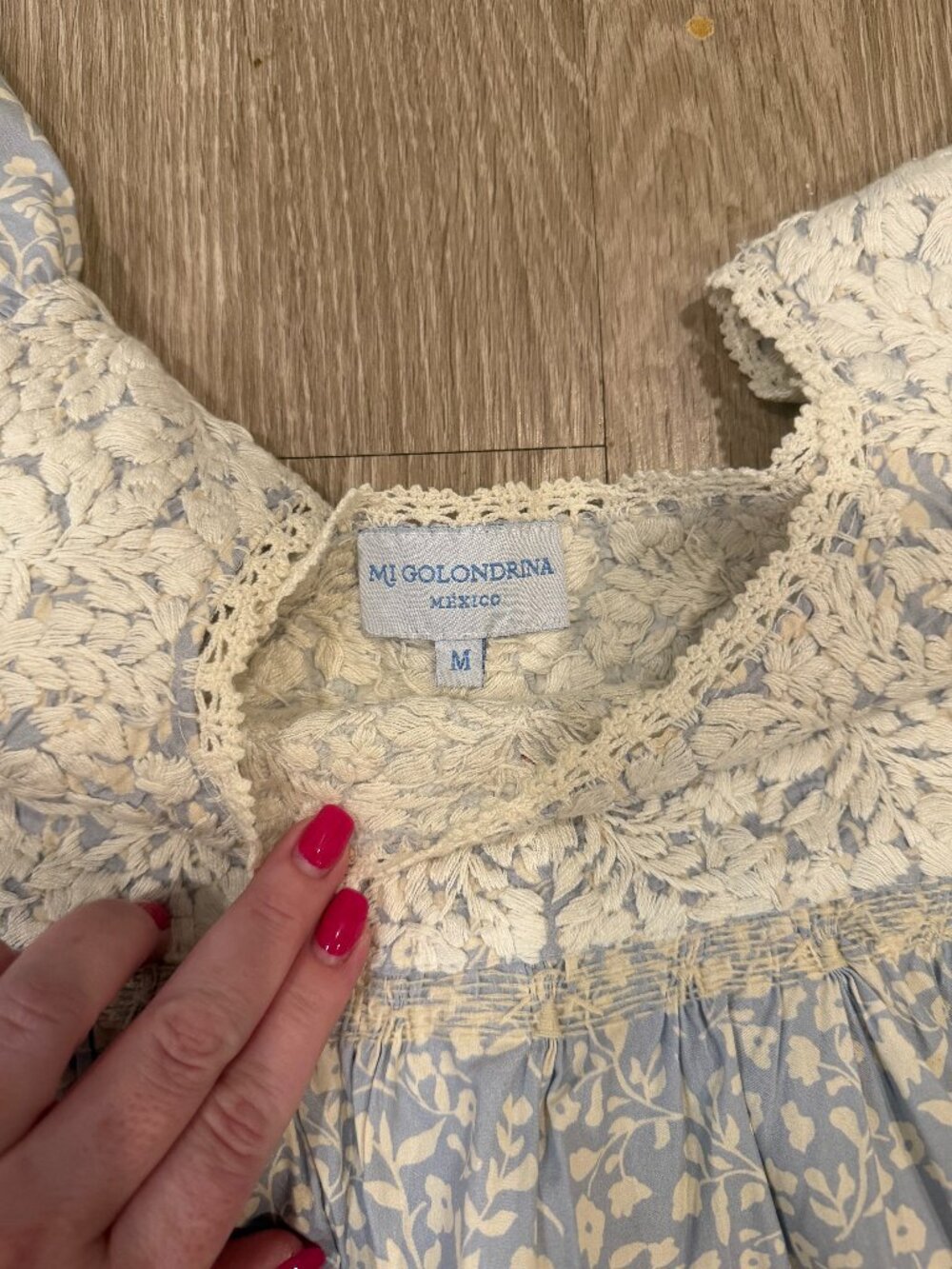 Mi Golondrina Soledad Blouse View 3